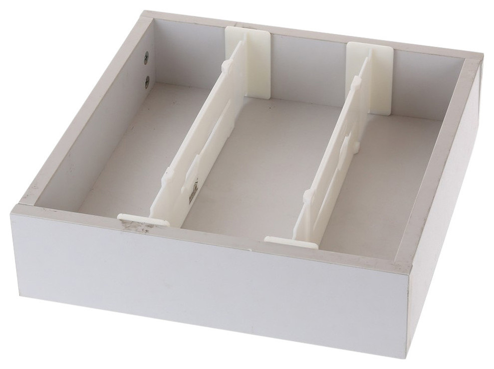 Adjustable Grid Drawer Dividers Separators Set Of 2