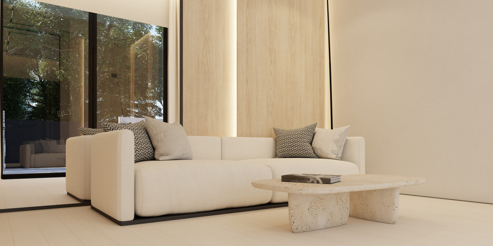 Диван и столик