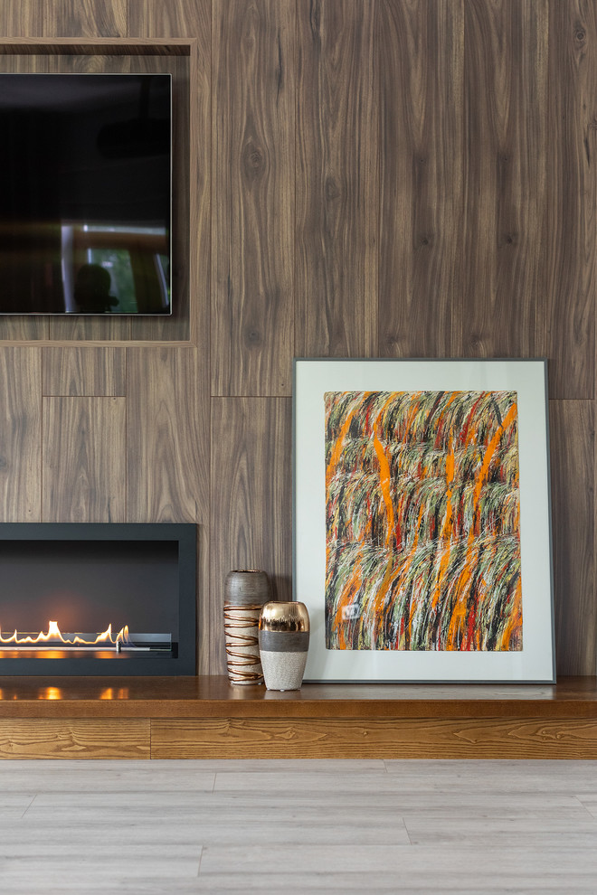 Интерьер двухуровневой квартиры в Калининграде.