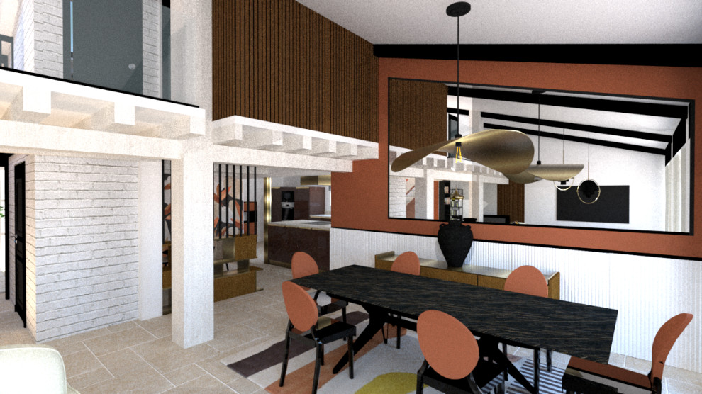 Rénovation totale et modernisation d'une pièce de vie - 90m2