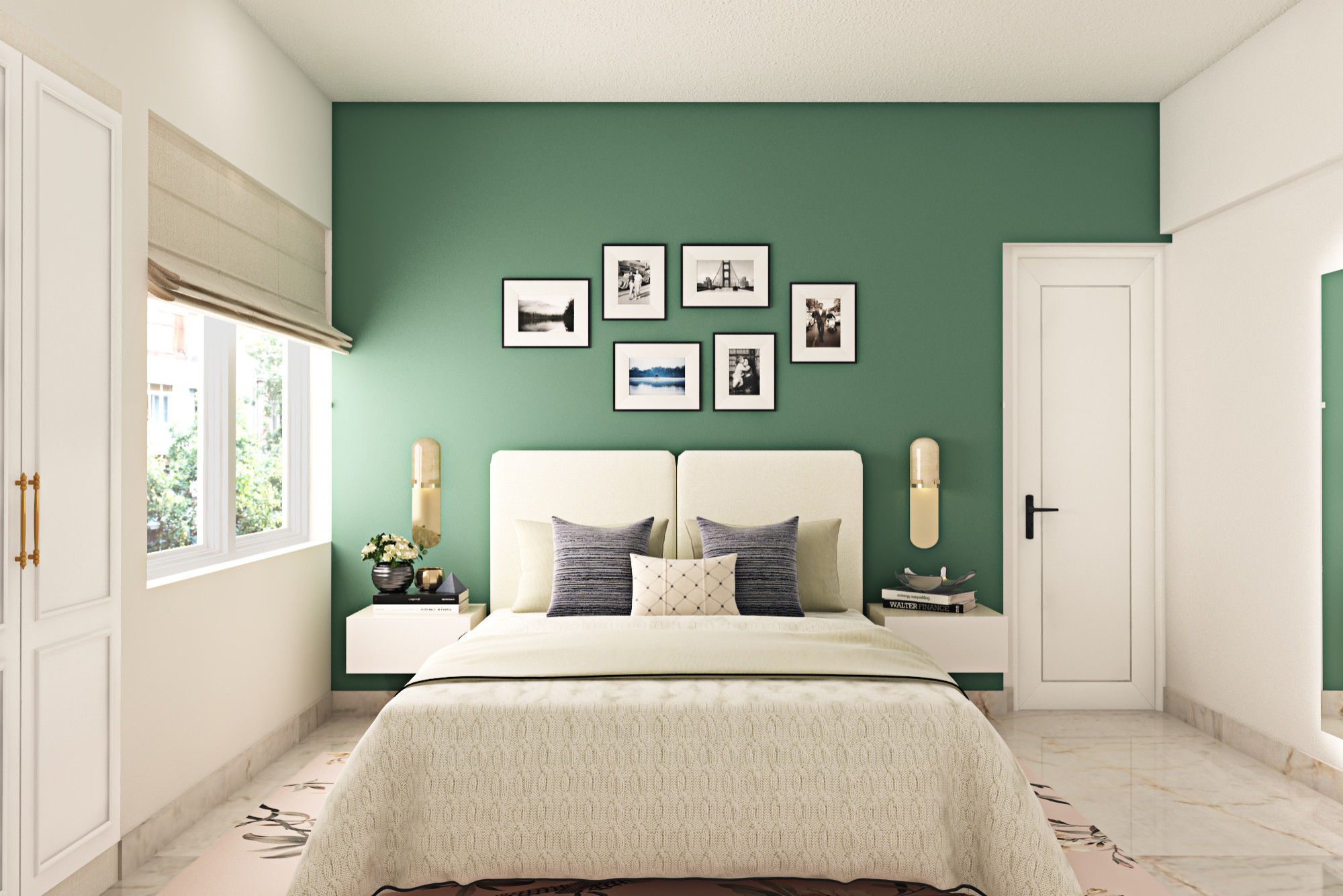 Camera da letto moderna bianca - Foto, Idee, Arredamento - Settembre 2023 |  Houzz IT
