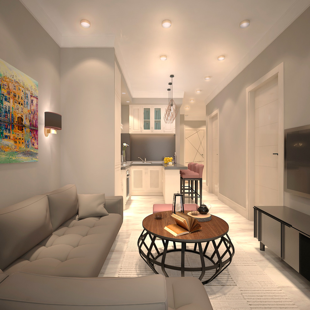 Small apartment interior design
