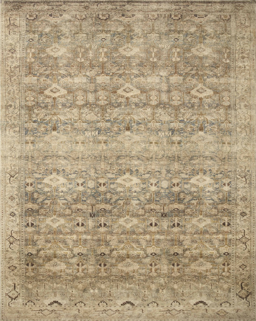 Margot Oriental Antique/Sage Area Rug, 2'3"x3'9" Mediterranean Area