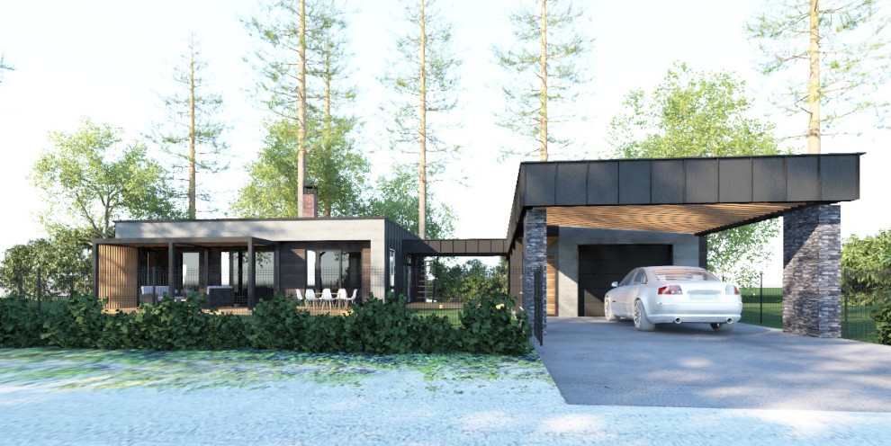 Жилой дом для одной семьи.