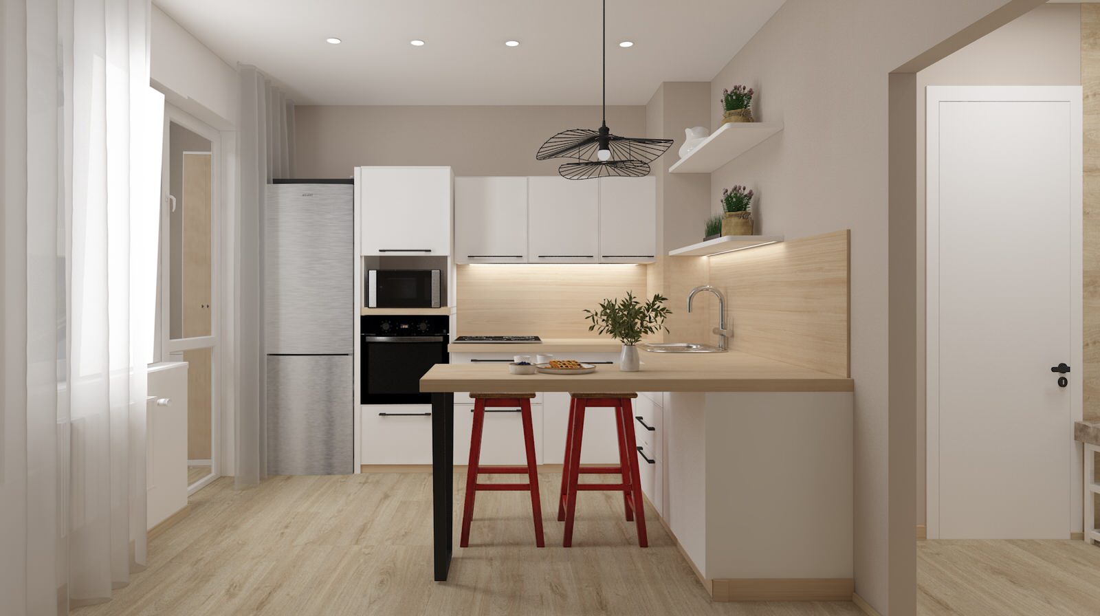 Лёгкий дизайн Бохо