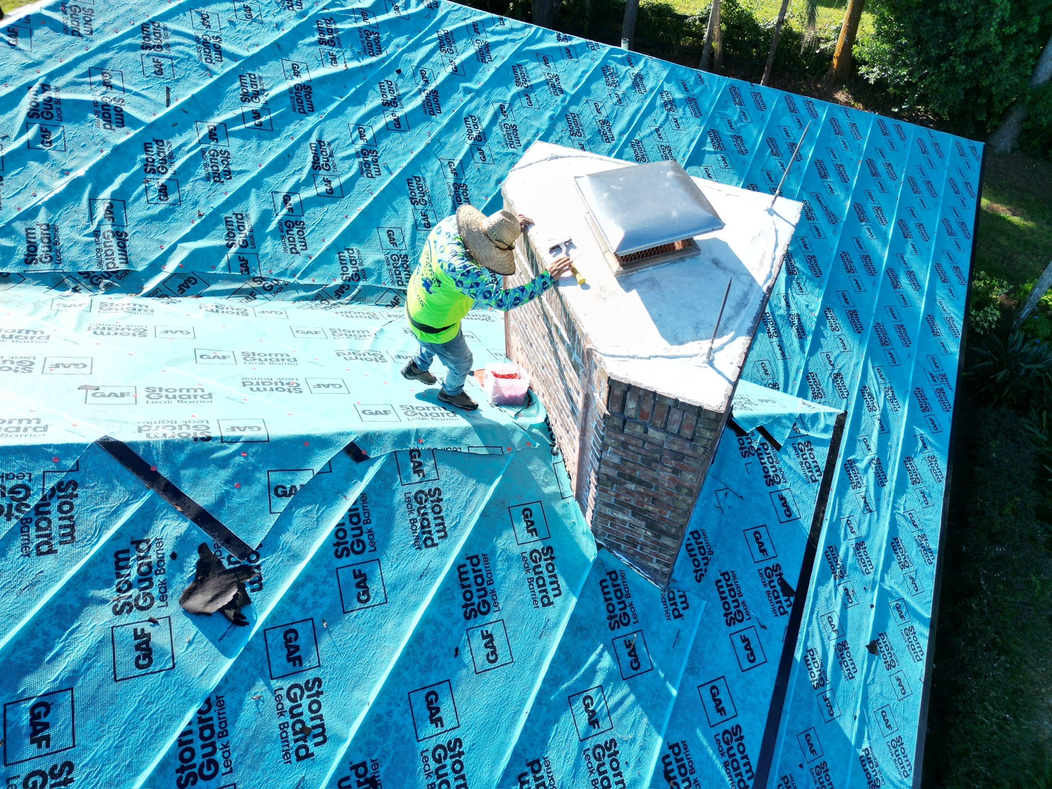 Examining Underlayment In-Progress