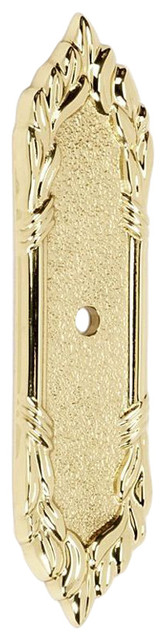 Alno Backplate 4-1/4" in Polished Brass