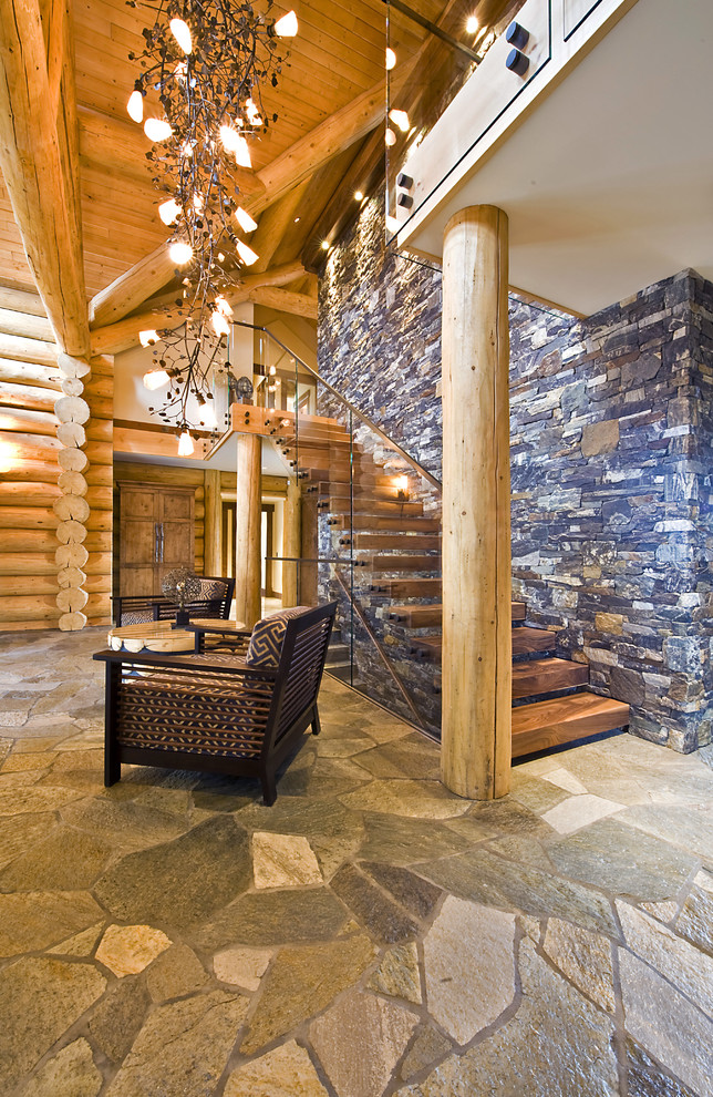 Country foyer in Vancouver.