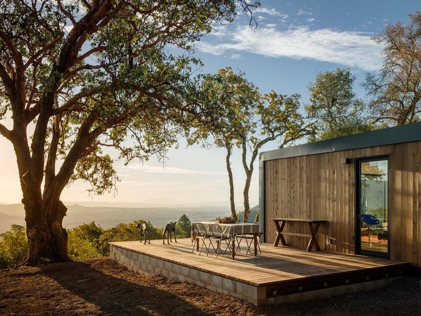 Дом из 4 модулей