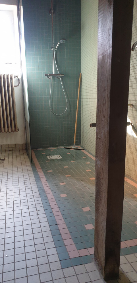 Conception et installation d'une douche