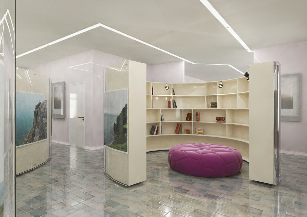 "Выставочно-библиотечный зал" проект для музея города Находки