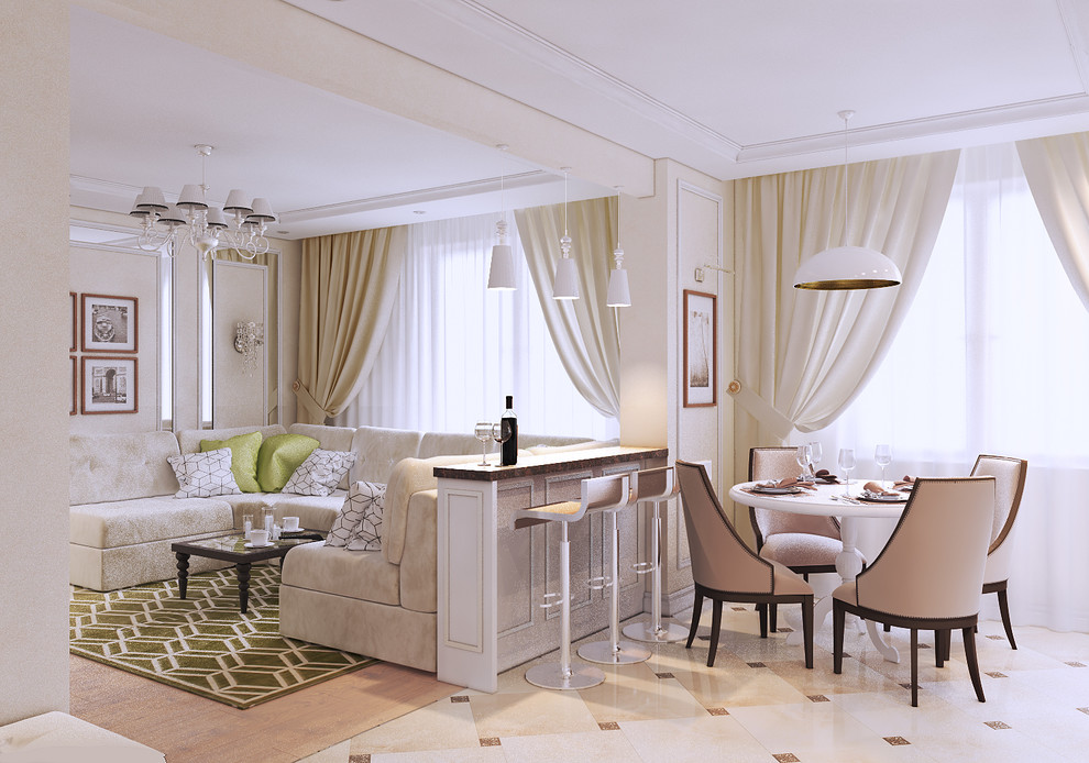 Дизайн проект квартира в Московской Славянке