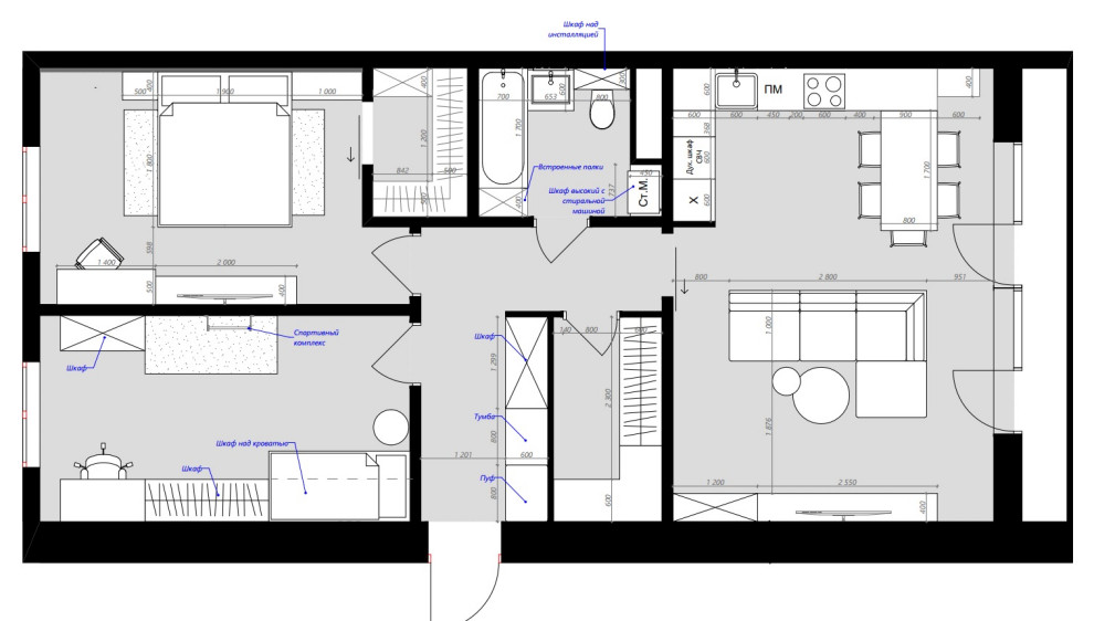 Квартира для молодой семьи