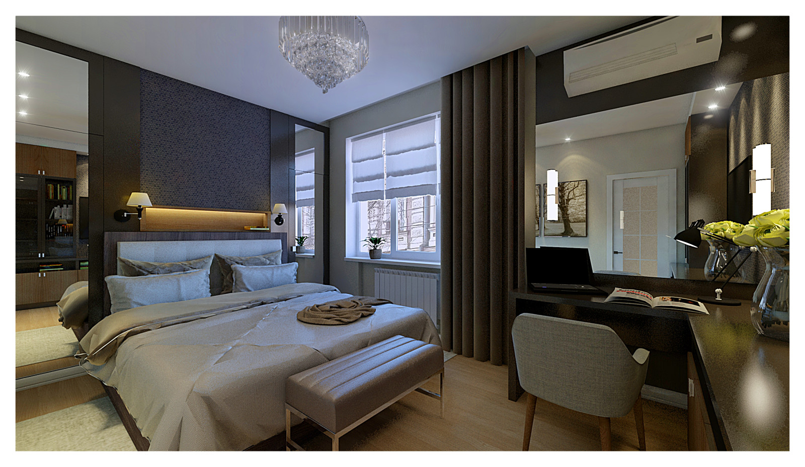 Дизайн-проект двухкомнатной квартиры