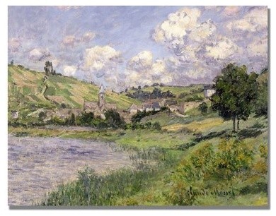 Landscape Ve Theuil 1879 Canvas Art by Claude Monet