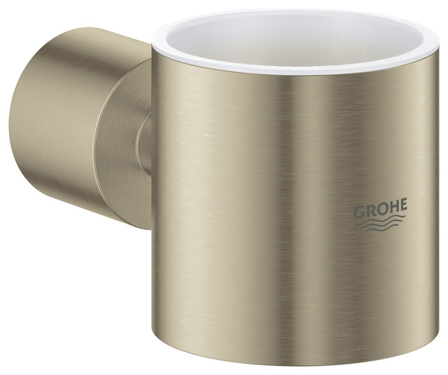 Grohe 40 304 3 Atrio Wall Mounted Soap Dispenser or Tumbler - Brushed Nickel