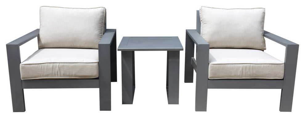 Finley 3-Piece Bistro Set, 24" End Table