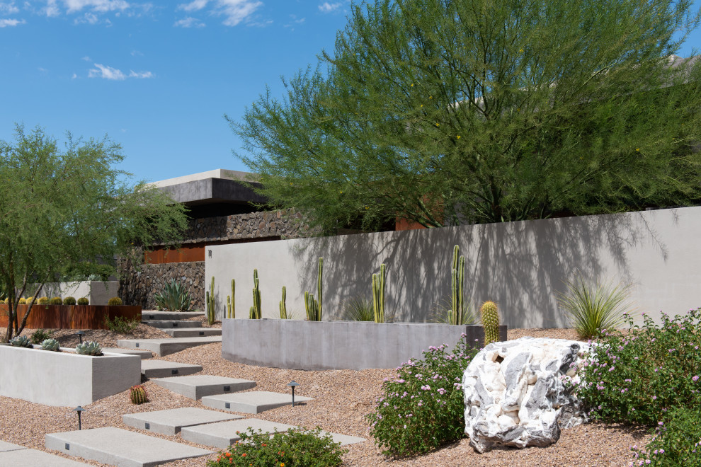 Design ideas for a contemporary garden in Las Vegas.
