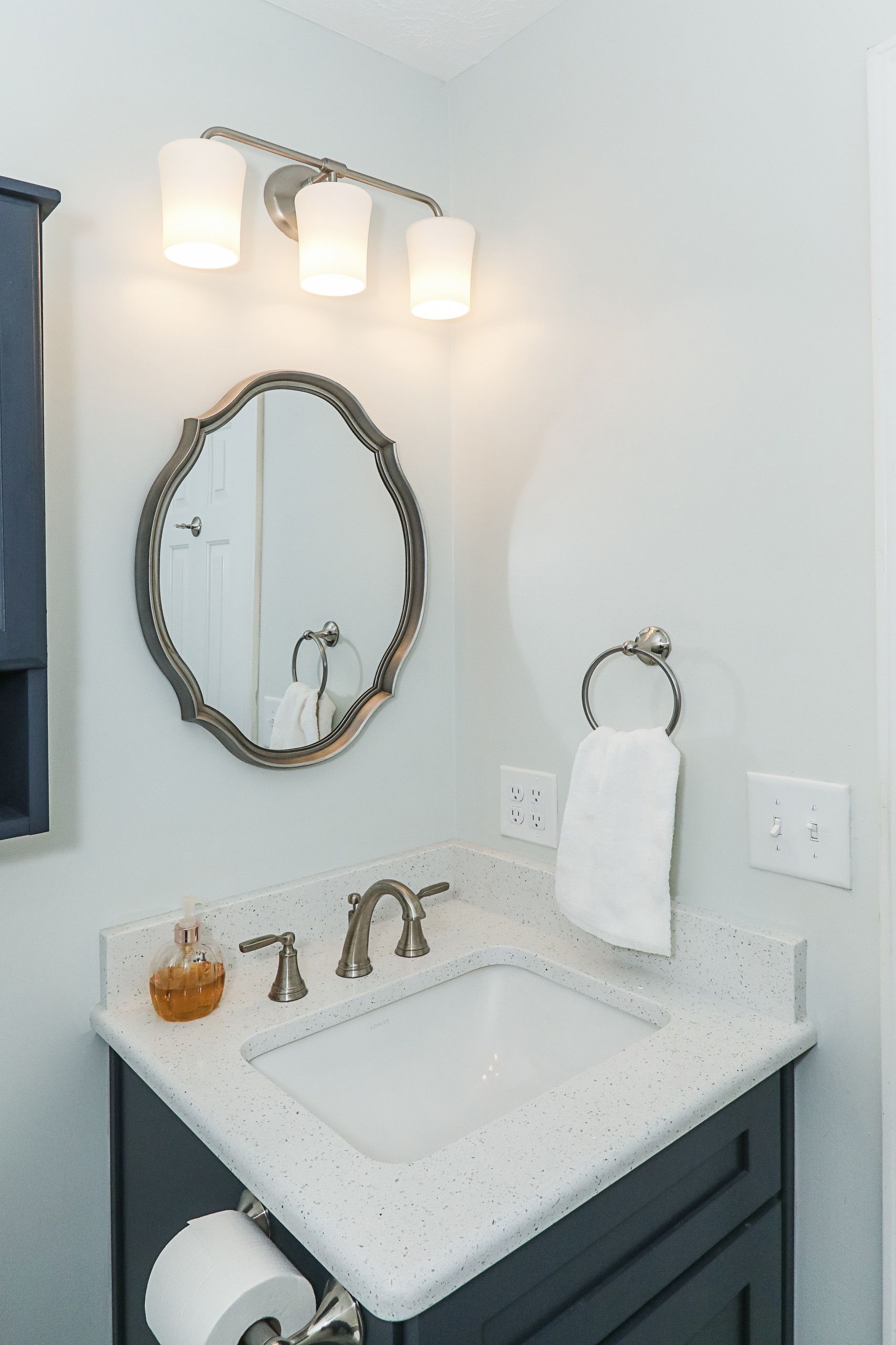 Hoschton Fireplace, Master and Guest Bath Remodel