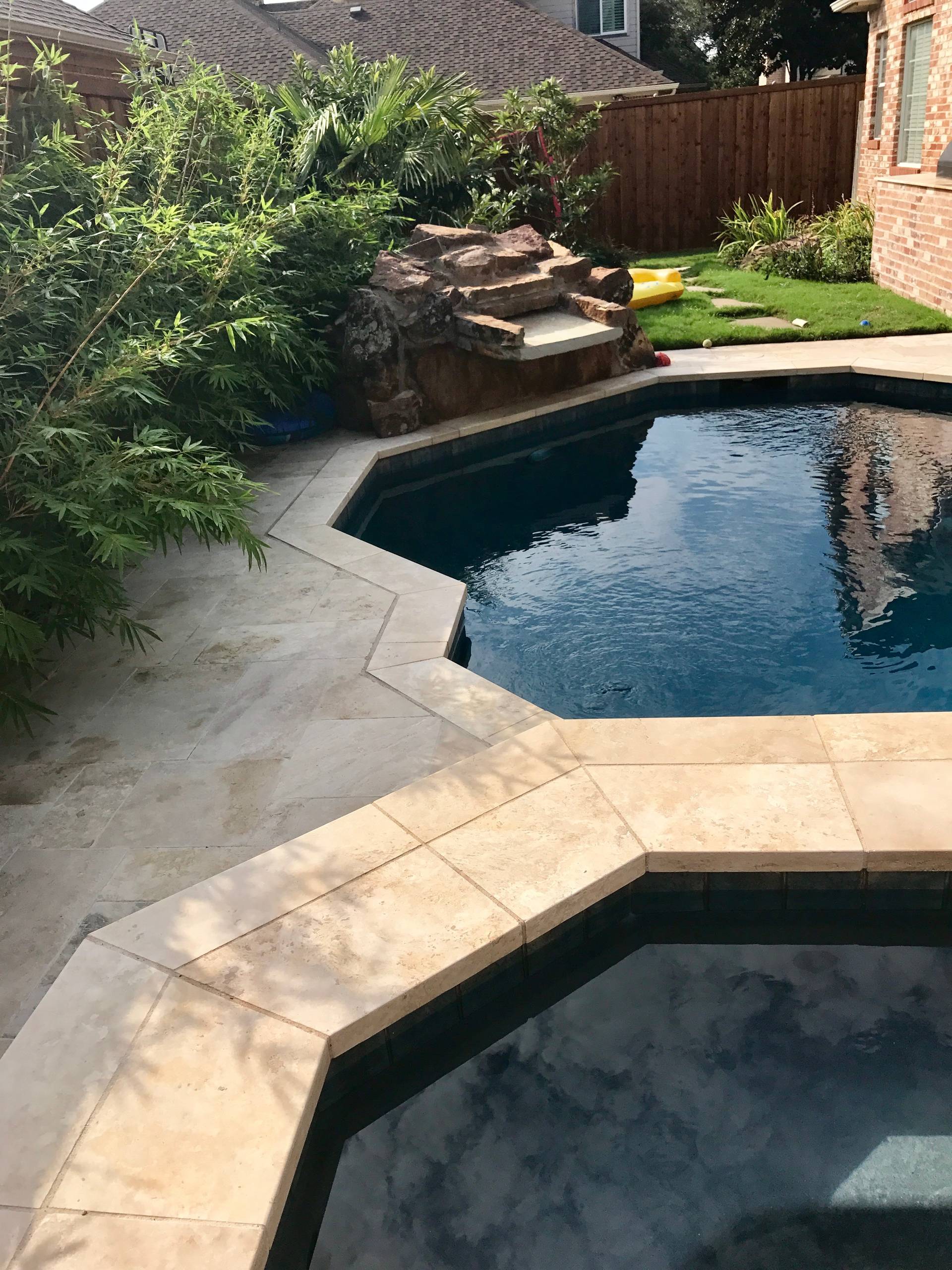 Back yard Pool Remodel