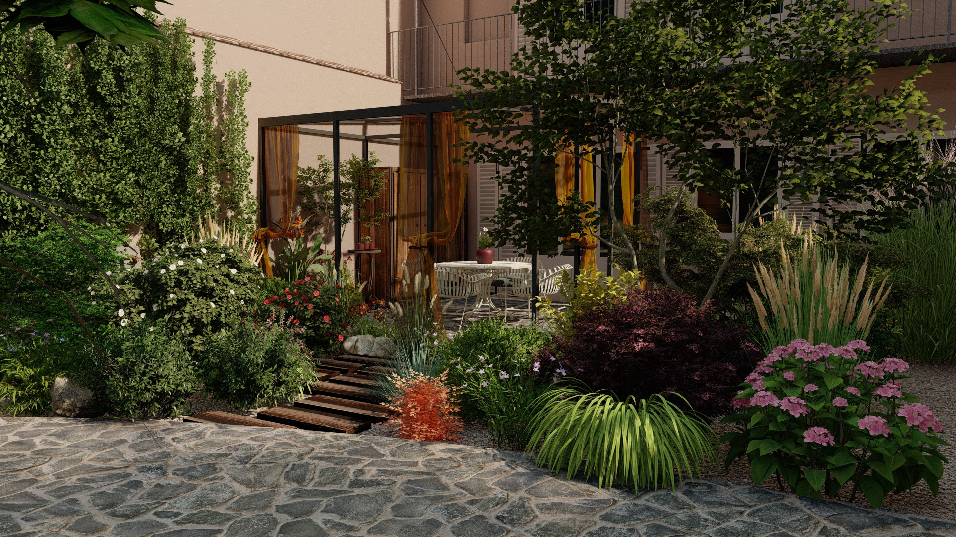 Veranda cottage
