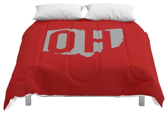 Society6 Ohio State Pride Comforter Contemporary Comforters