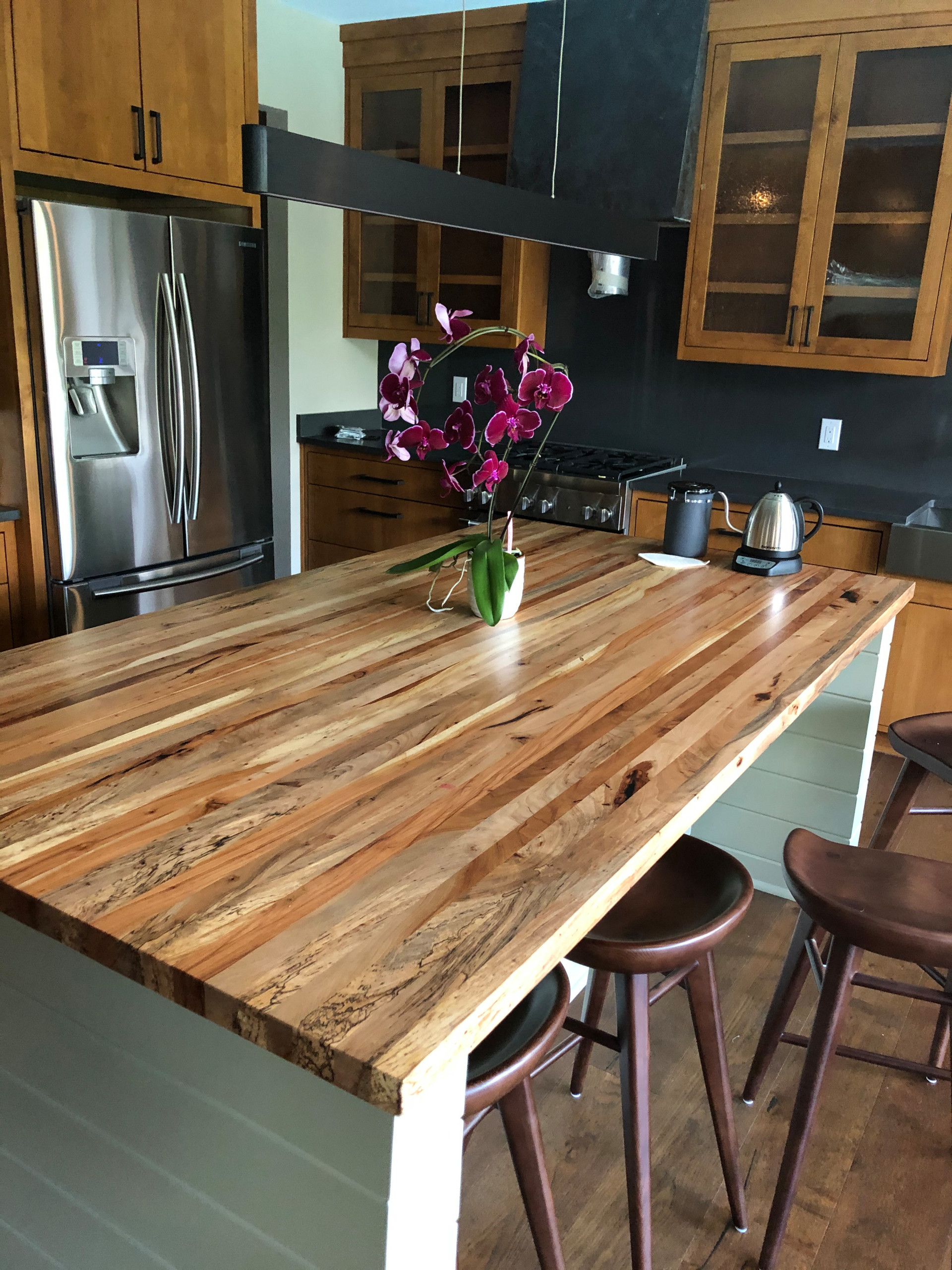 Edge Grain Wood Countertops