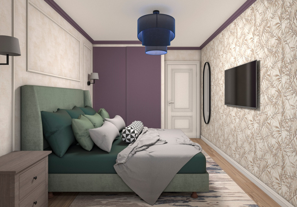 Дизайн-проект. 3-хкомнатная квартира в ЖК "Государев Дом". Видное. 2018 г.