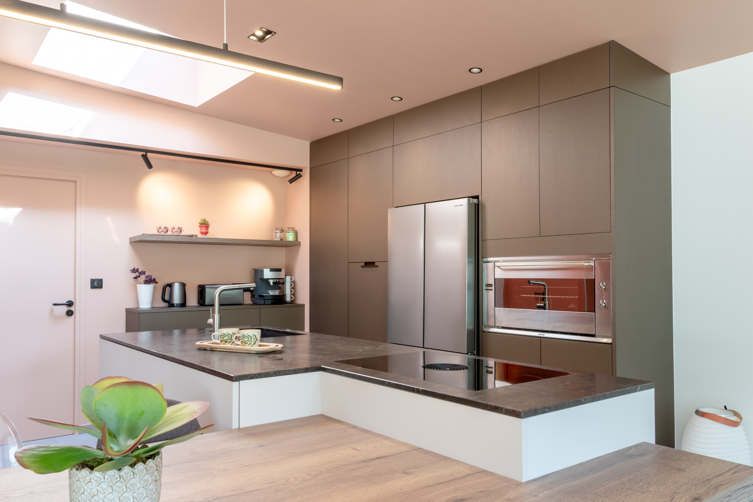 Rénovation d'une cuisine dans une maison neuve