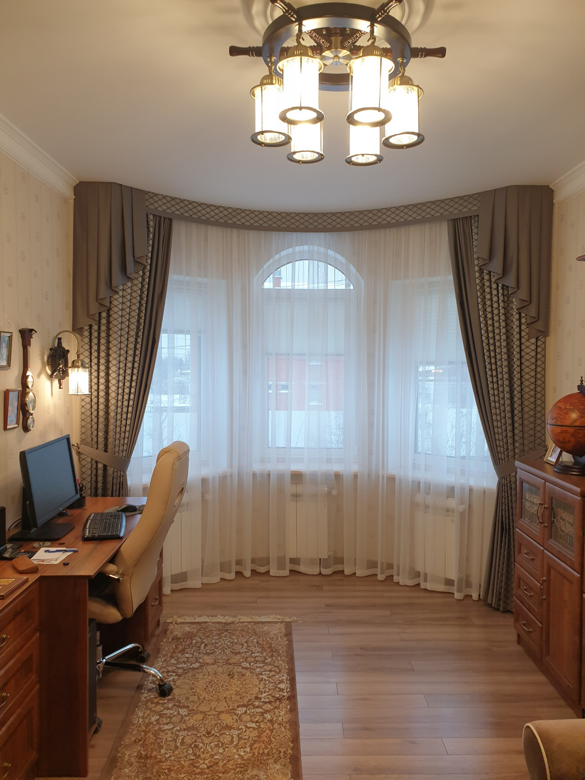 Шторы в интерьере на заказ