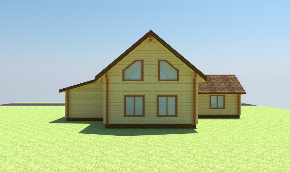 Проект дома из клееного бруса