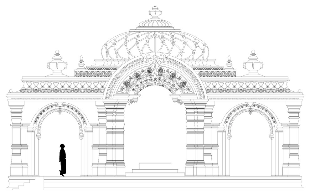 TOVP. Храм-планитарий. Индия штат Западная Бенгалия. Маяпур.