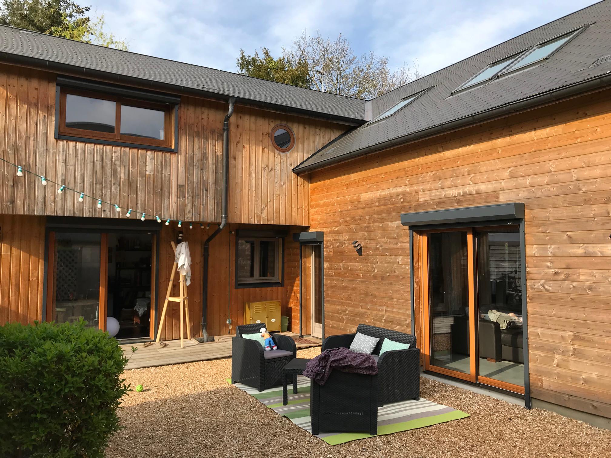 Extension et surélévation d'une maison individuelle - SP 80 m²