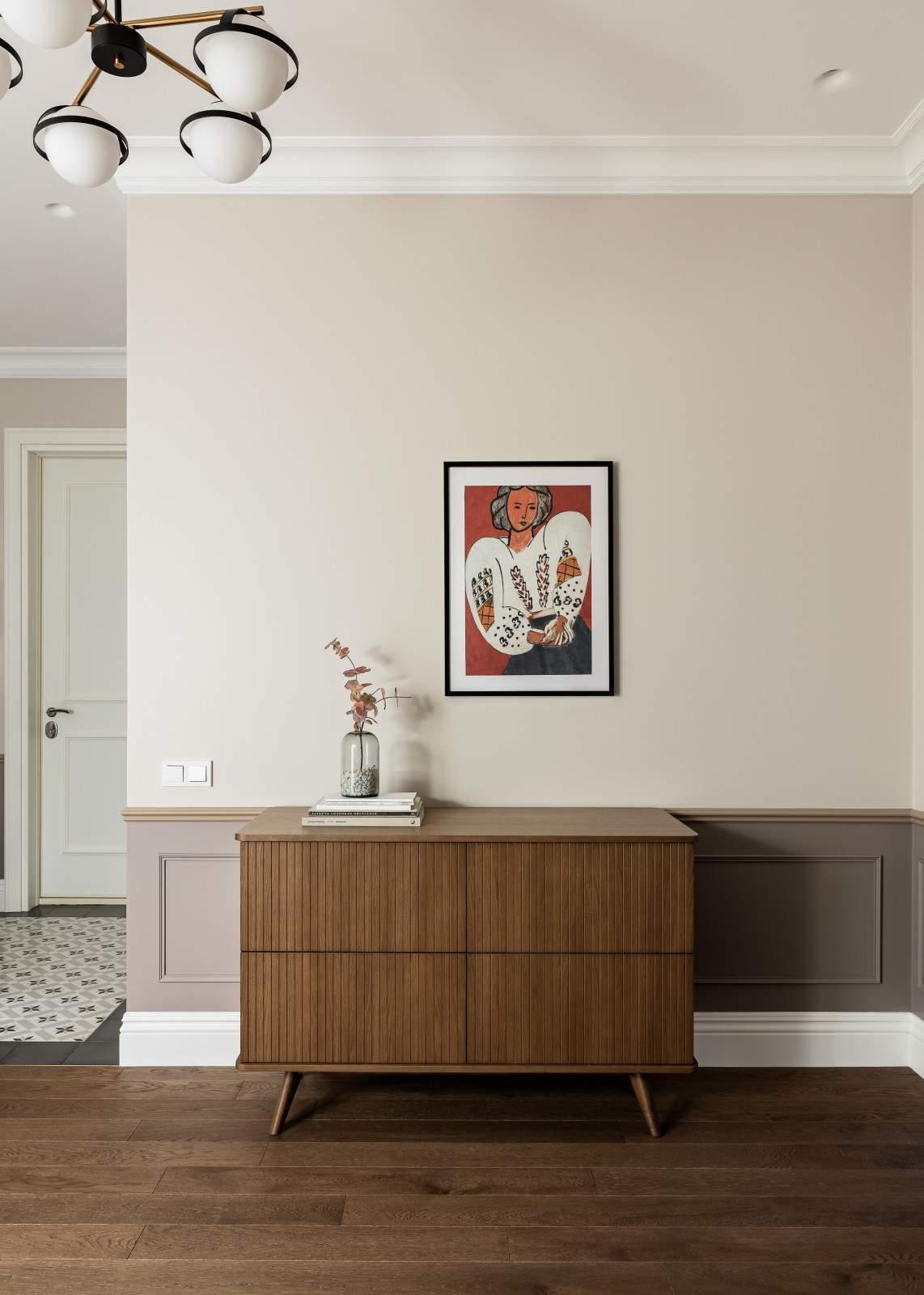 Colorful apartment with children's room