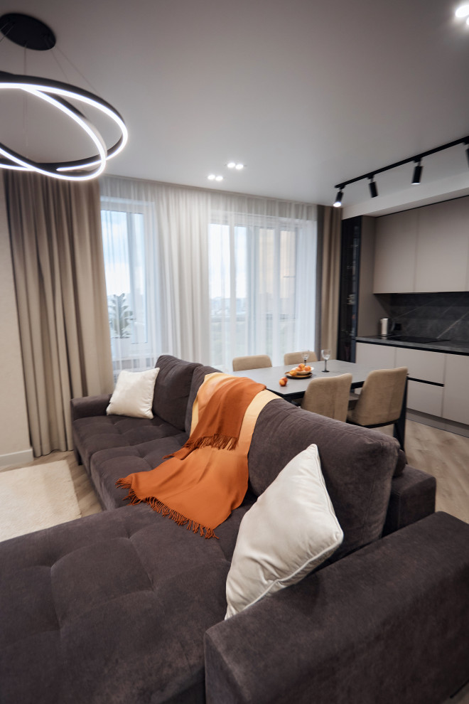 Квартира в современном стиле.