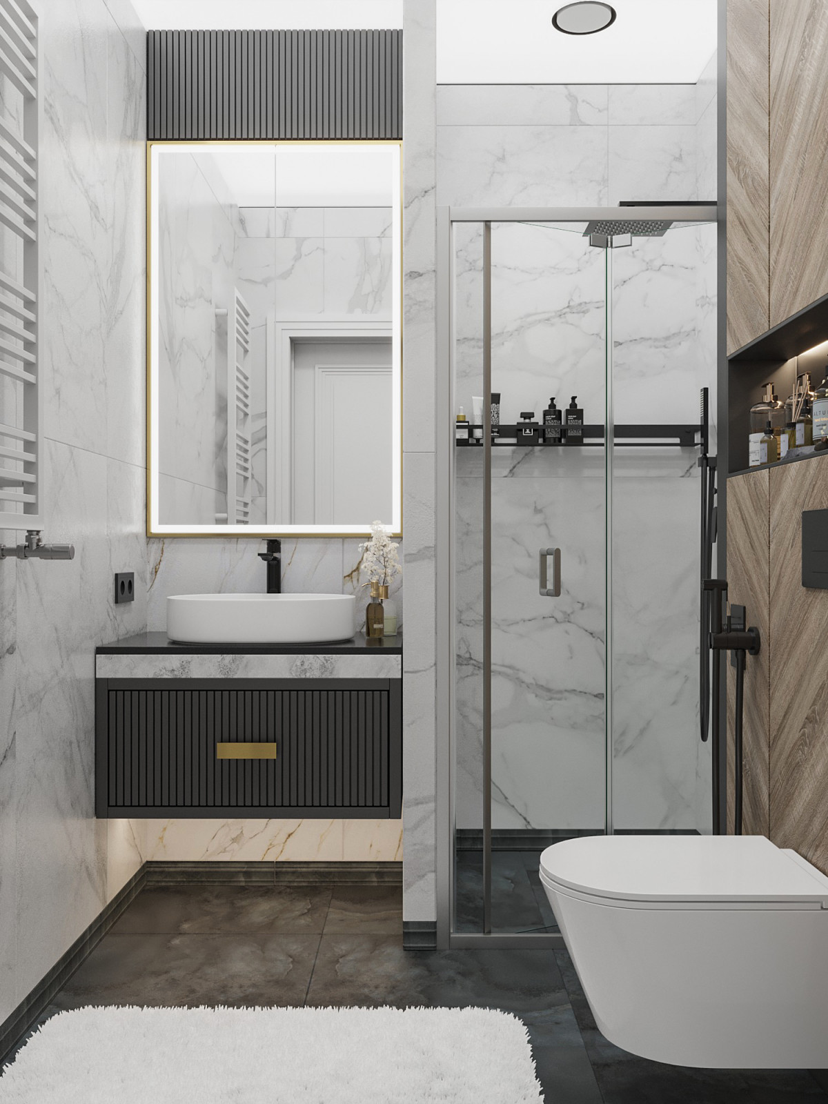 Дизайн двухкомнатной квартиры Парк 17