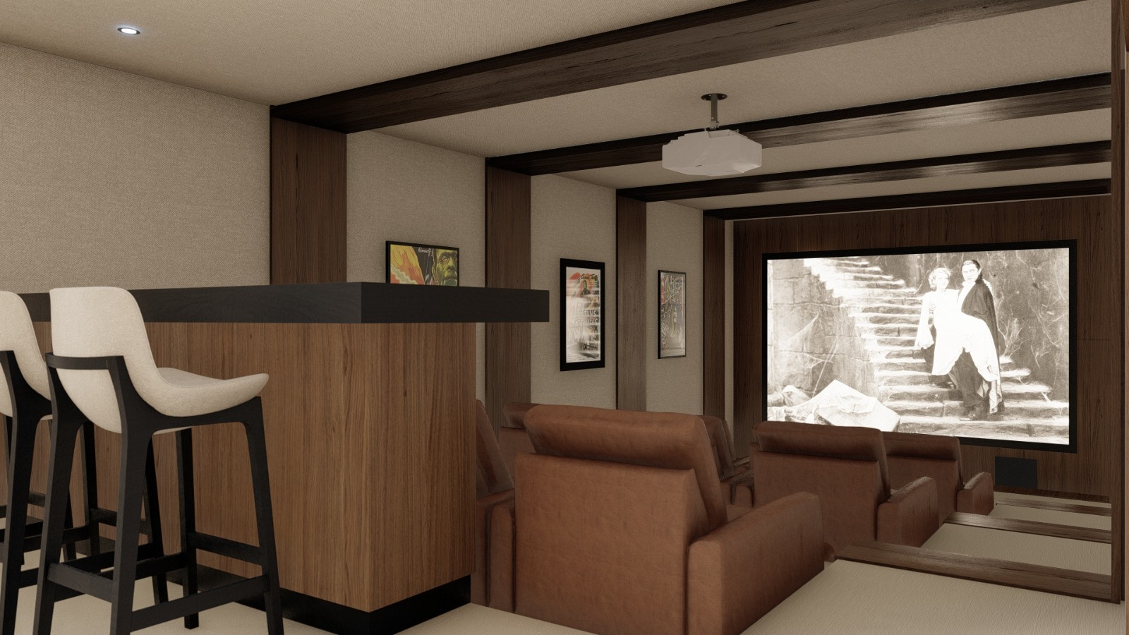 Luxury Basement Renovation – Duxbury, MA