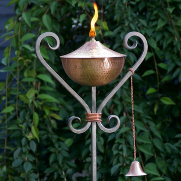 Brilliance Copper Tiki Torch