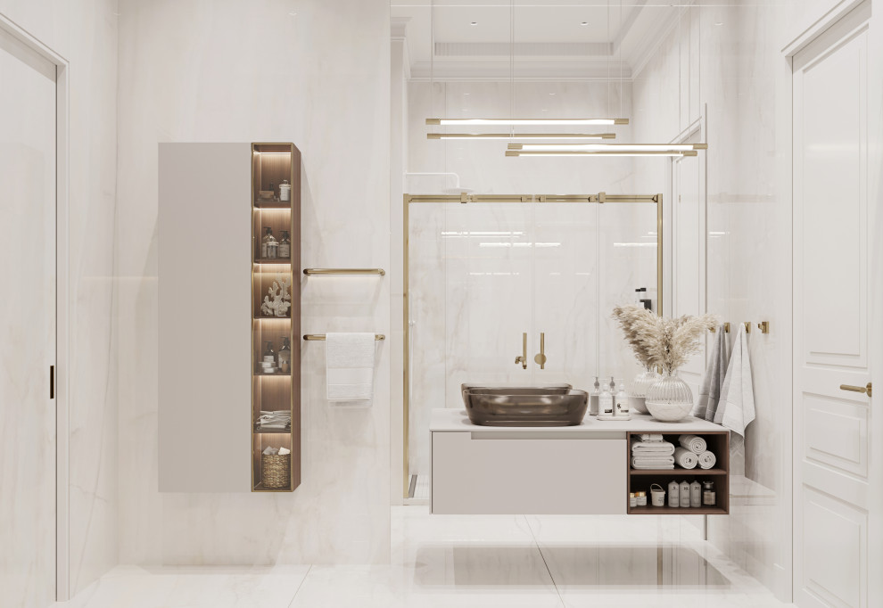 Дизайн-проект квартиры в ЖК "Императорский яхтъ-клуб"