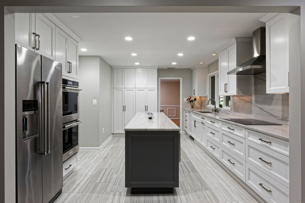 Inspiration for a transitional kitchen remodel in DC Metro