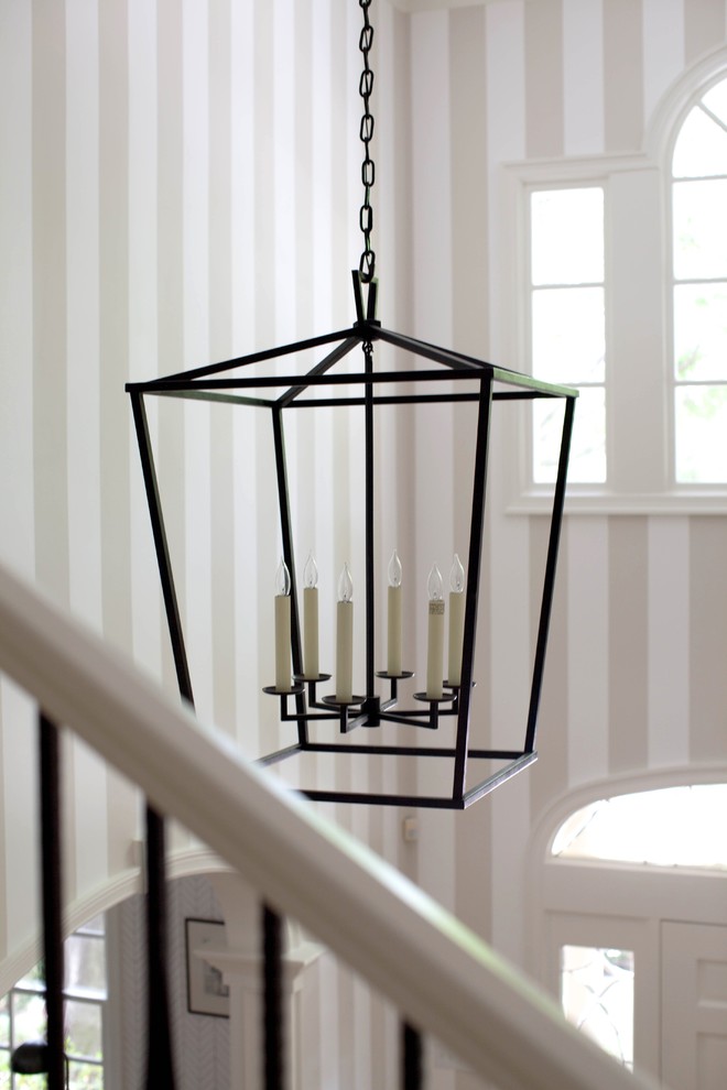 Inspiration for a transitional home design remodel in Dallas