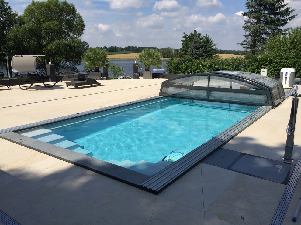 Moderner Pool in Dresden