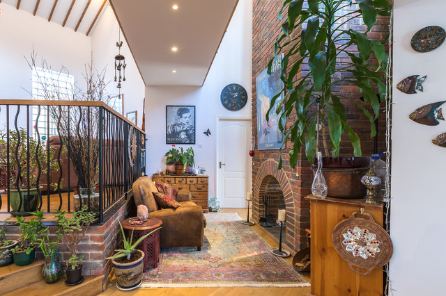 Eclectic Living Room eklektisk-vardagsrum