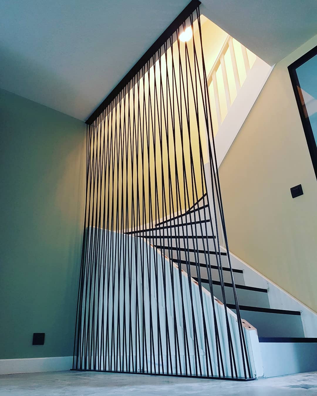 75 Cable Railing Curved Staircase Ideas You'll Love - November, 2022 | Houzz