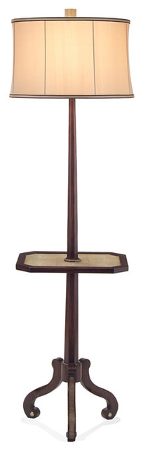 John Richard 68" Traditional Tray Table Floor Lamp