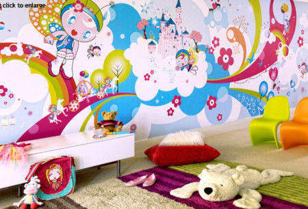 This is an example of a modern kids' room in London.