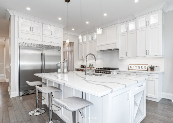 Kitchen - transitional kitchen idea in Toronto