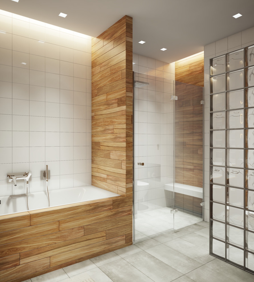 Дизайн проект двухуровневой квартиры 166м2 на ул. Маленковская