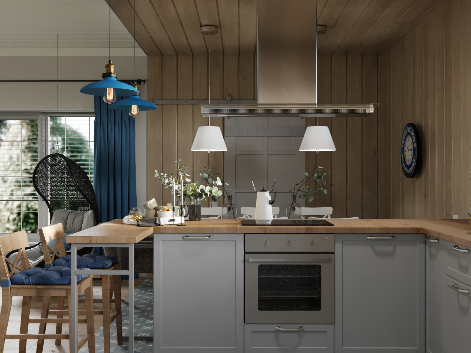 загородный дом в московской области.