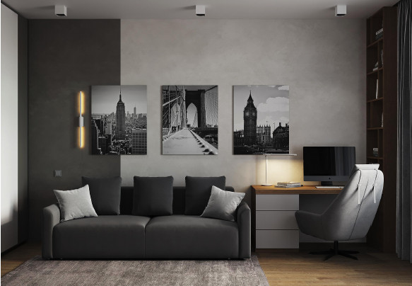 Визуализации действующего проекта в ЖК Сильвер